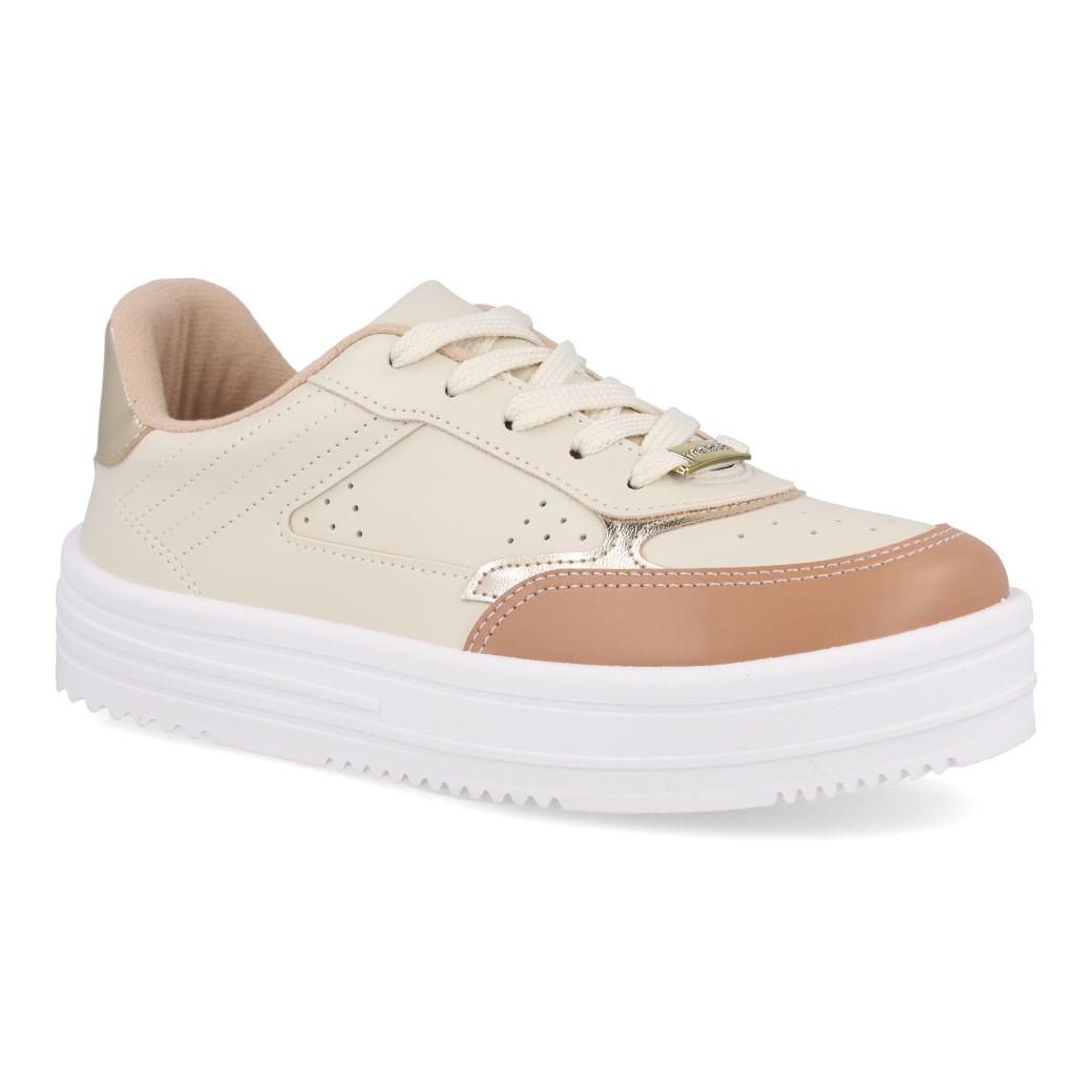 Moleca Tenis Casual 5782-312-17118-96956 Branco Off-Nude-Dourado Sint_4_999999992670139_30